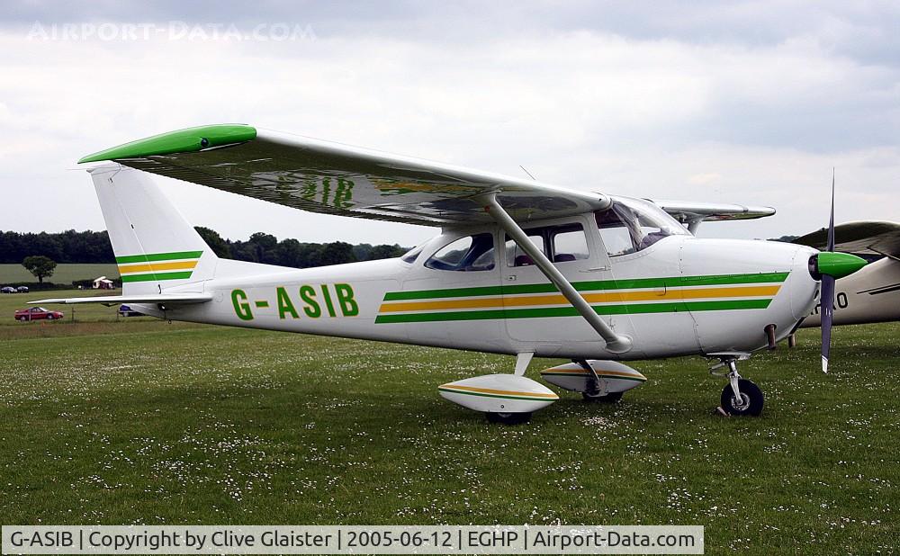 G-ASIB, 1963 Reims Cessna F172D C/N 0006, Ex: (N2491U) > F-WLIR < G-ASIB - Originally owned to, Flying Facilities Ltd in May 1963 and currently in private hands since June 2011.