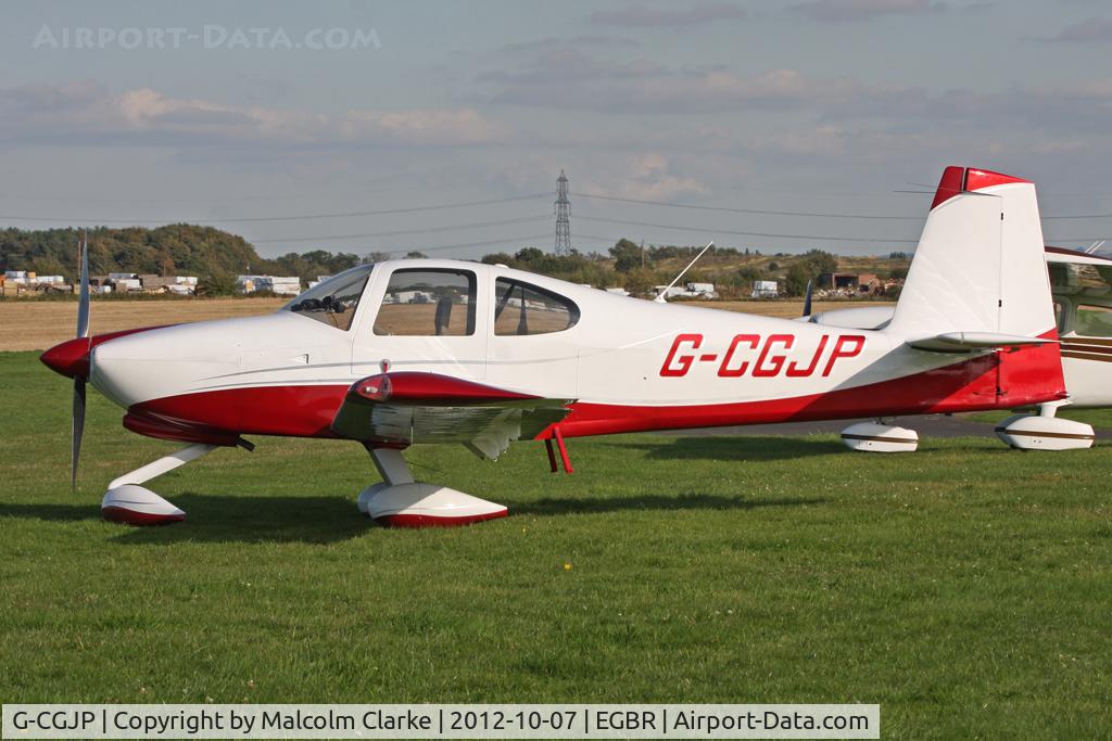 G-CGJP, 2010 Vans RV-10 C/N PFA 339-14600, Vans RV-10. Hibernation Fly-In, The Real Aeroplane Company, Breighton Airfield, October 2012.