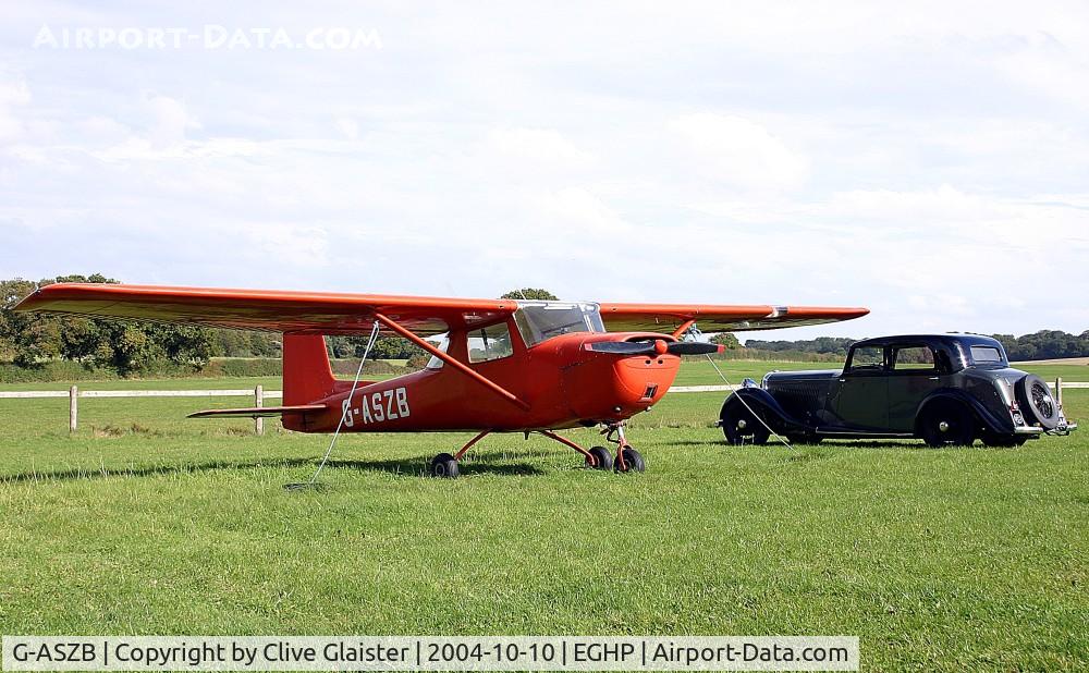 G-ASZB, 1965 Cessna 150E C/N 150-61113, Ex: N3013J > G-ASZB - Originally owned to, Rogers Aviation Ltd in December 1964 and currently in private hands since February 1999.
