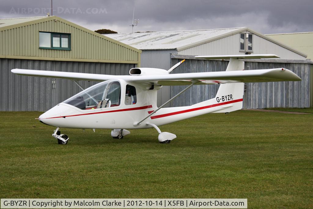 G-BYZR, 1996 Iniziative Industriali Italiane Sky Arrow 650TC C/N C001, Sky Arrow 650 TC. Fishburn Airfield UK, October 2012.