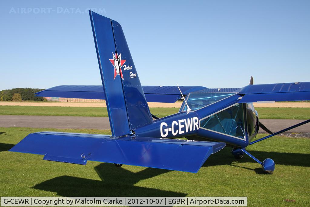 G-CEWR, 2008 Aeroprakt A-22L Foxbat C/N PFA 317A-14736, Aeroprakt A-22L Foxbat. Hibernation Fly-In, The Real Aeroplane Club, Breighton Airfield, October 2012.