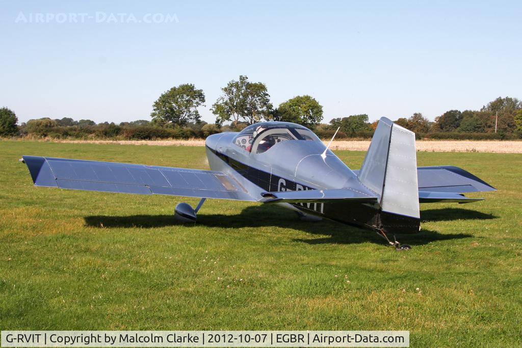G-RVIT, 1997 Vans RV-6 C/N PFA 181-12422, Vans RV-6. Hibernation Fly-In, The Real Aeroplane Club, Breighton Airfield, October 2012.
