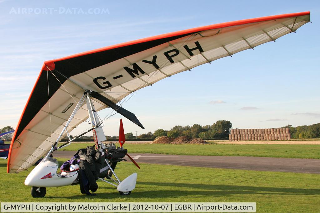 G-MYPH, 1994 Pegasus Quantum 15 C/N 6764, Pegasus Quantum 15. Hibernation Fly-In, The Real Aeroplane Club, Breighton Airfield, October 2012.