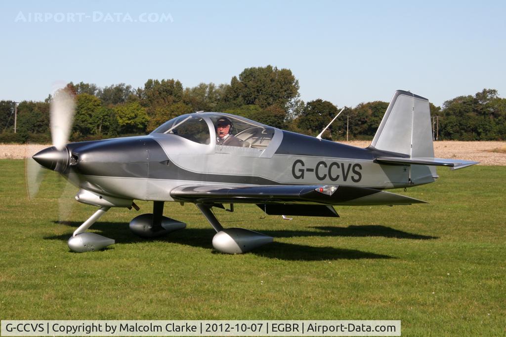 G-CCVS, 2010 Vans RV-6A C/N PFA 181A-13413, Vans RV-6A. Hibernation Fly-In, The Real Aeroplane Club, Breighton Airfield, October 2012.