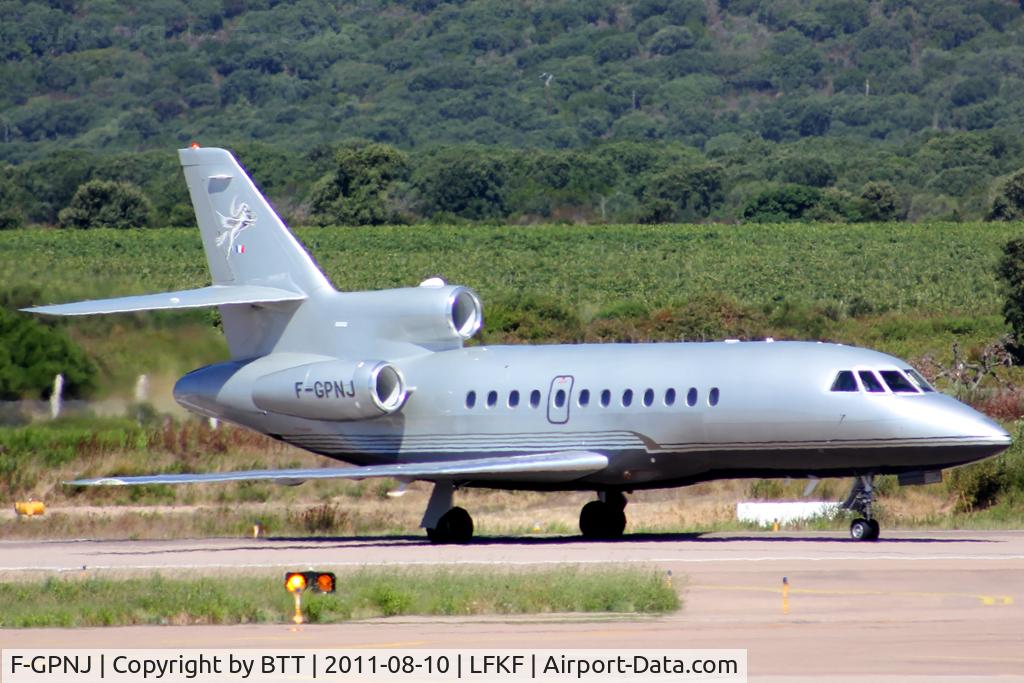 F-GPNJ, 1999 Dassault Falcon 900EX C/N 50, Landing in 23