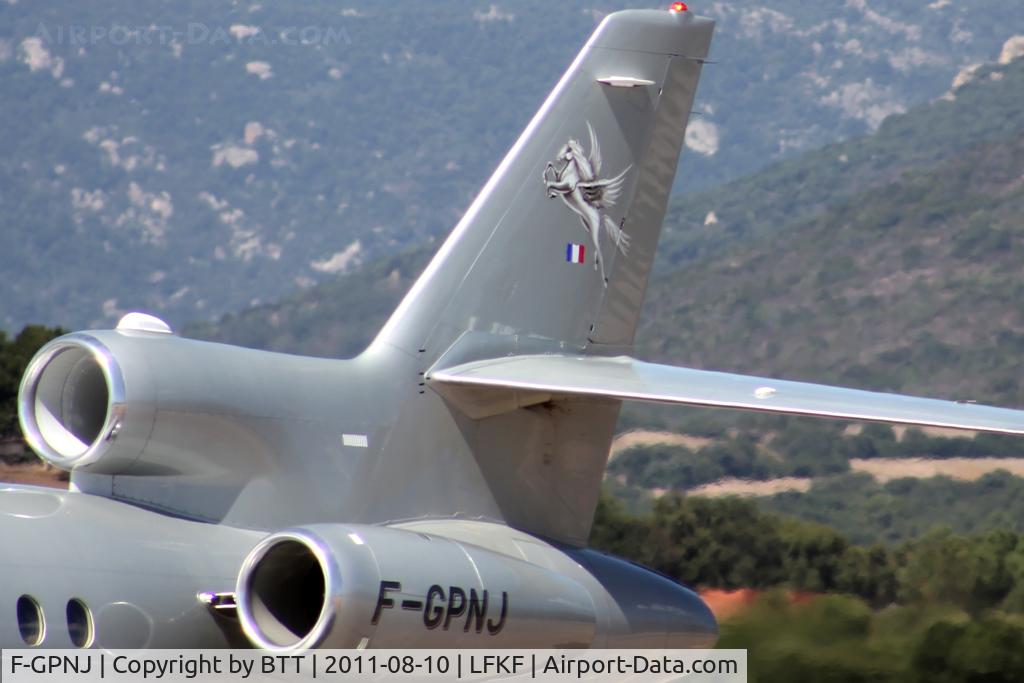F-GPNJ, 1999 Dassault Falcon 900EX C/N 50, Nice Pegasus on the tail