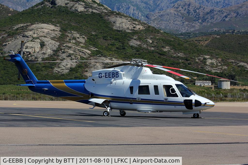 G-EEBB, 2006 Sikorsky S-76C C/N 760620, Parked