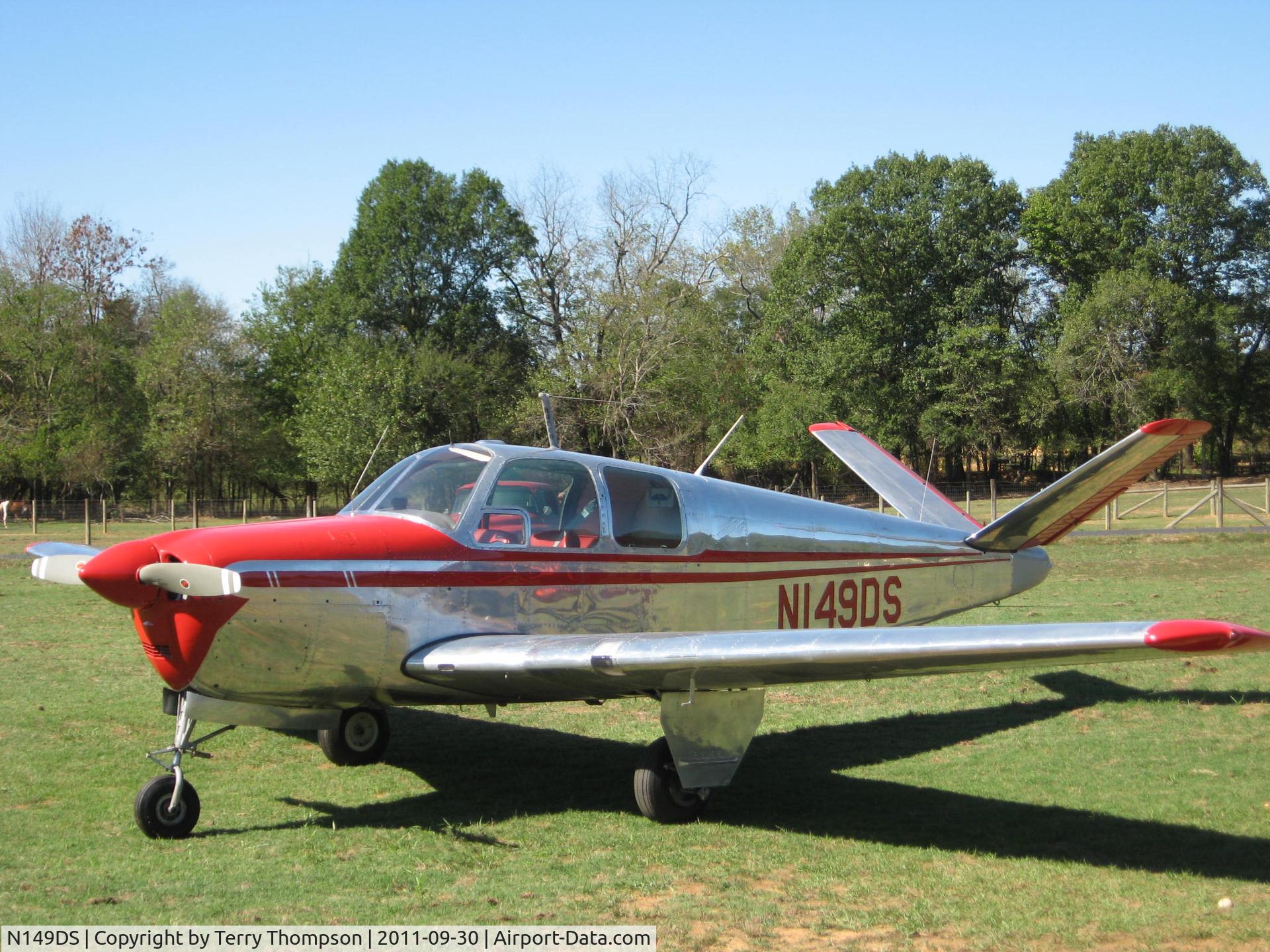 N149DS, 1949 Beech A35 Bonanza C/N D-2152, 1949 A model 35   serial D-2152