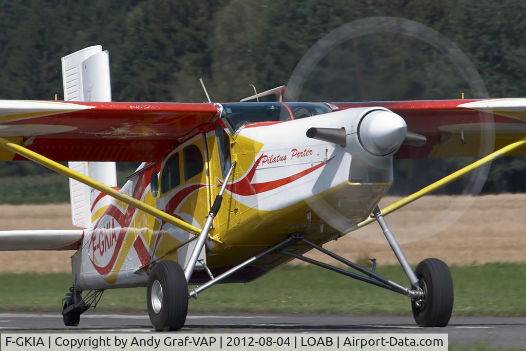 F-GKIA, 1968 Pilatus PC-6/B2-H2 Turbo Porter C/N 689, Pilatus PC-6
