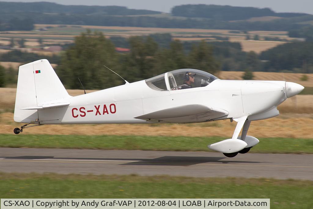 CS-XAO, Vans RV-6 C/N 25362, Vans RV-6