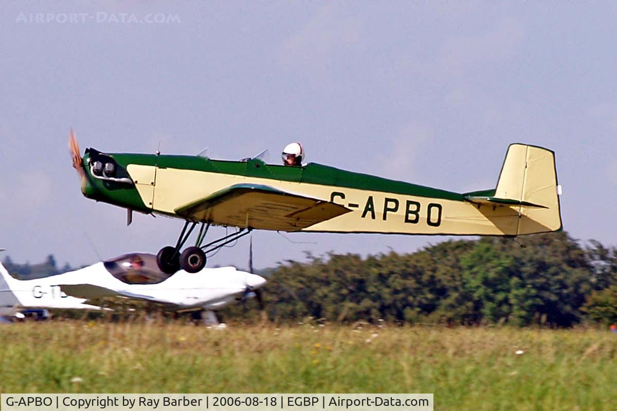 G-APBO, 1960 Druine D-5 Turbi C/N PFA 229, Druine D.53 Turbi [PFA 229] Kemble~G 18/08/2006