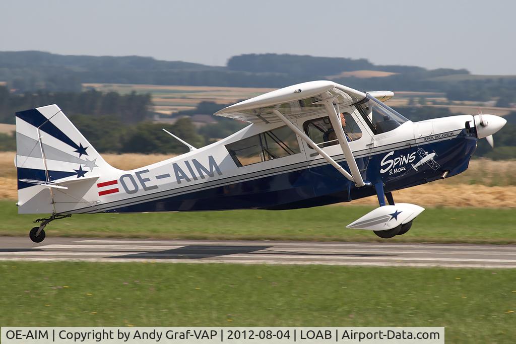 OE-AIM, American Champion 8KCAB Super Decathlon C/N 1090-2009, American Champion 8KCAB
