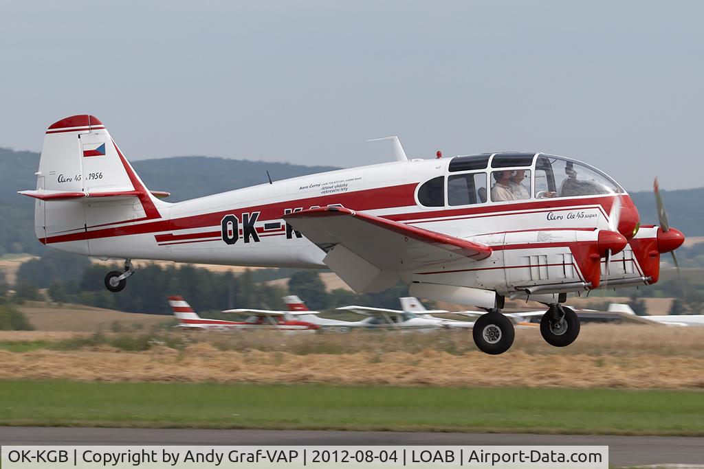 OK-KGB, 1956 Let Aero Ae-45S Super C/N 04-016, Let 45