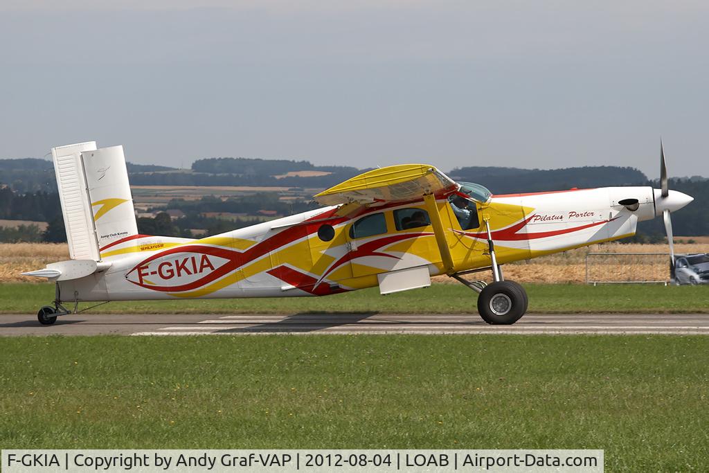 F-GKIA, 1968 Pilatus PC-6/B2-H2 Turbo Porter C/N 689, Pilatus PC-6
