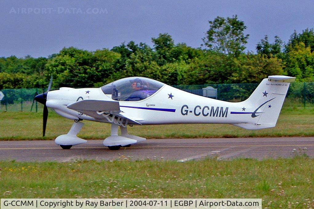G-CCMM, 2003 Dyn'Aero MCR-01 ULC Banbi C/N PFA 301B-13945, Dyn Aero MCR-01 Banbi ULC [PFA 301B-13945] Kemble~G 11/07/2004