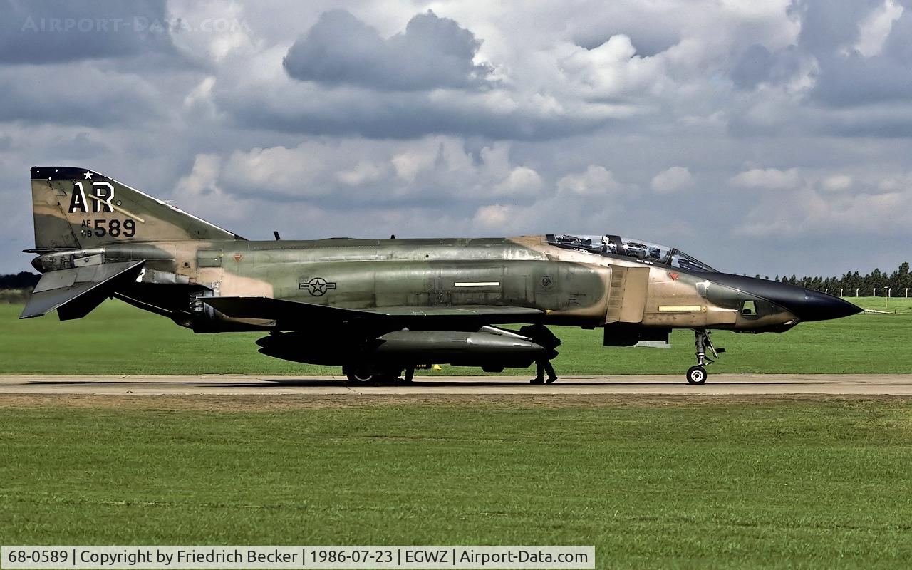 68-0589, 1968 McDonnell Douglas F-4E Phantom II C/N 3575, last chance inspection