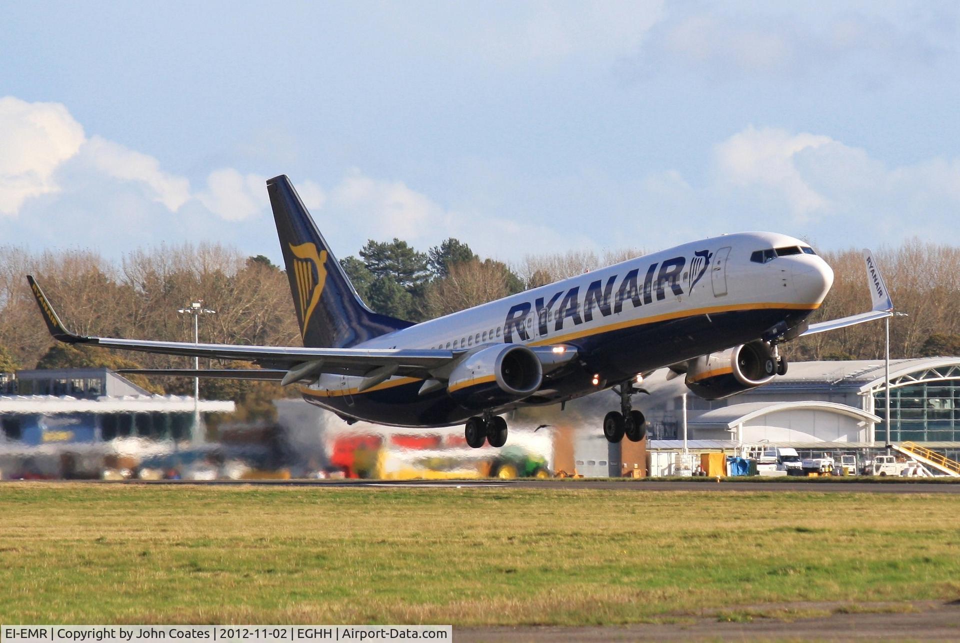 EI-EMR, 2010 Boeing 737-8AS C/N 40284, Departs back to Wroclaw at end of Ryanair season.