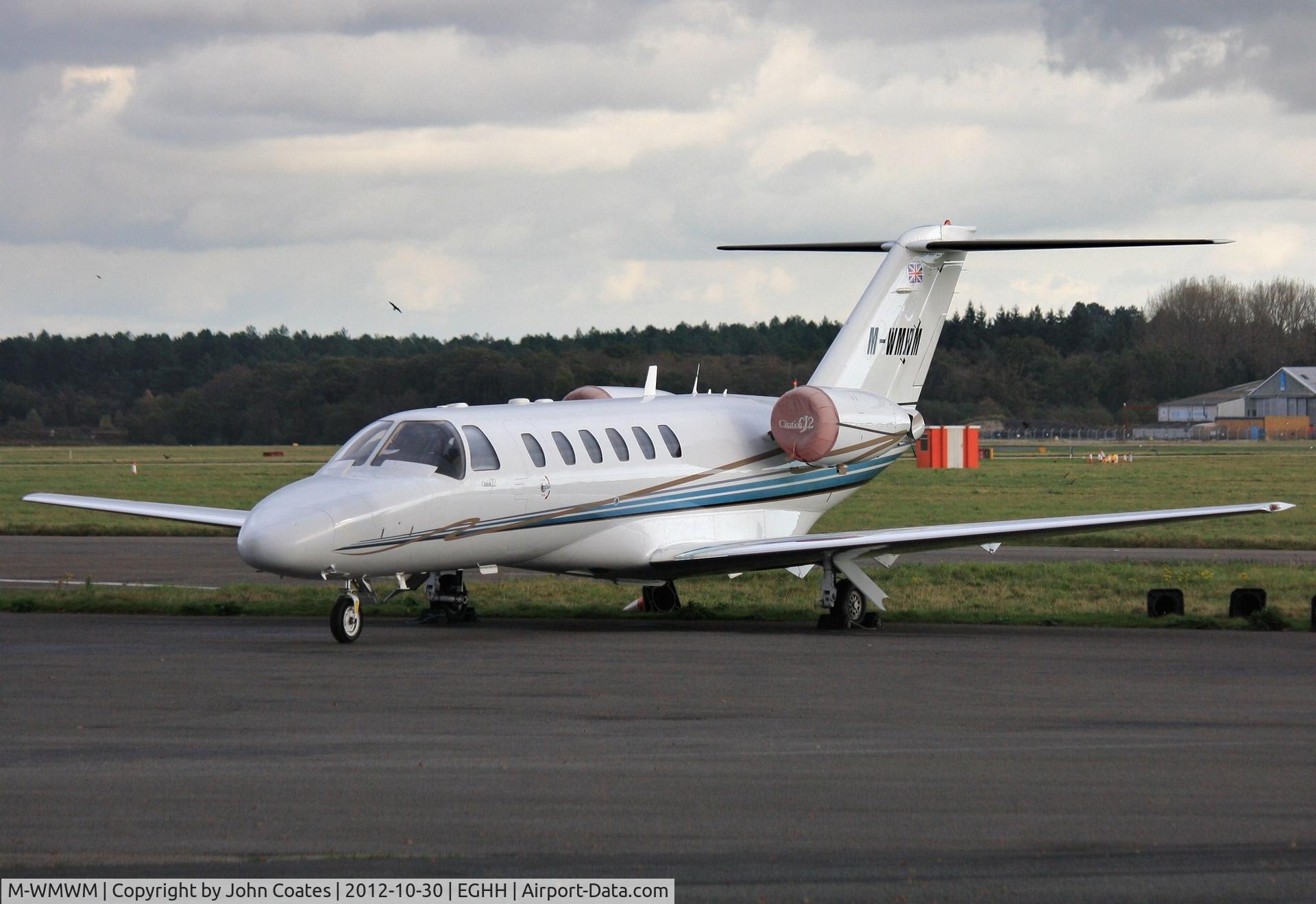 M-WMWM, 2002 Cessna 525A CitationJet CJ2 C/N 525A-0113, Awaiting attention at Citation Centre