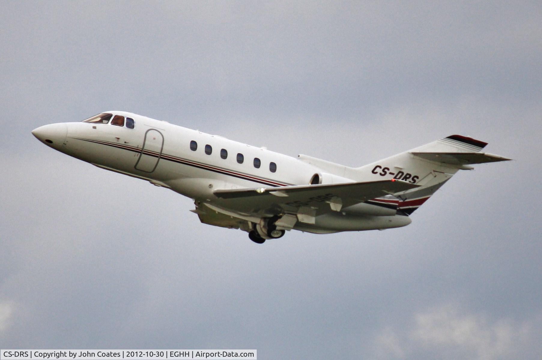 CS-DRS, 2006 Raytheon Hawker 800XP C/N 258795, Departing after attention at JETS