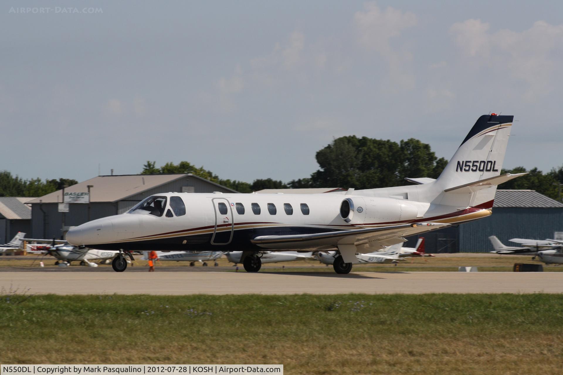 N550DL, 1988 Cessna S550 Citation IIS C/N S550-0155, Cessna S550