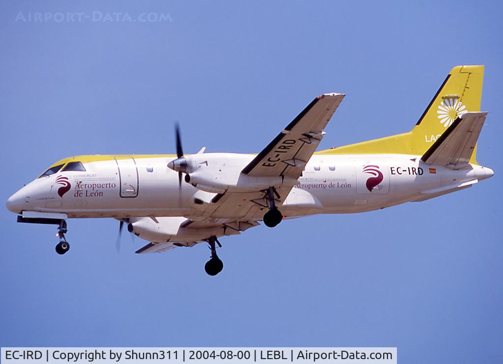 EC-IRD, 1986 Saab 340A C/N 340A-081, Landing rwy 25