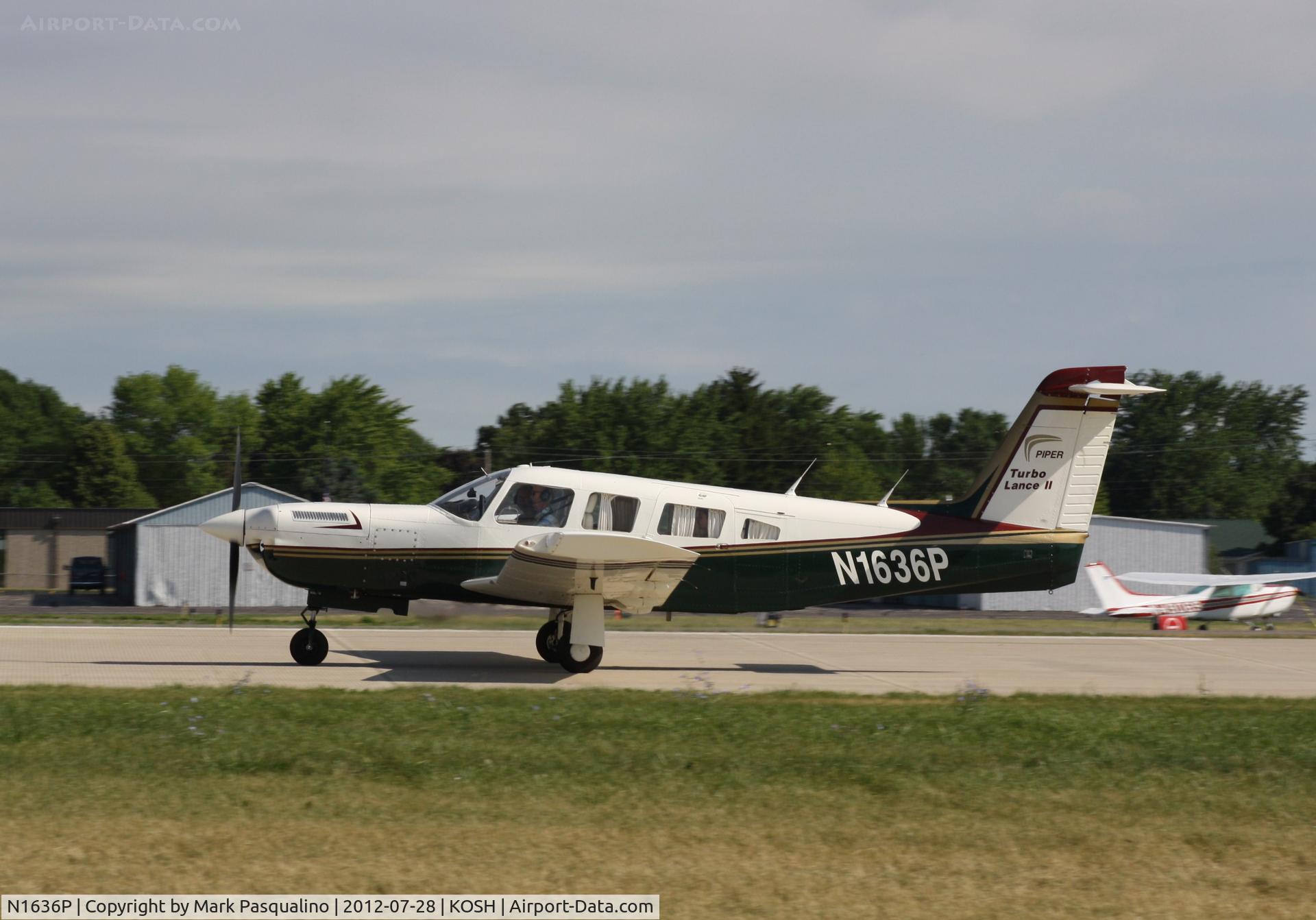 N1636P, 1978 Piper PA-32RT-300T Turbo Lance II C/N 32R-7887228, Piper PA-32RT-300T