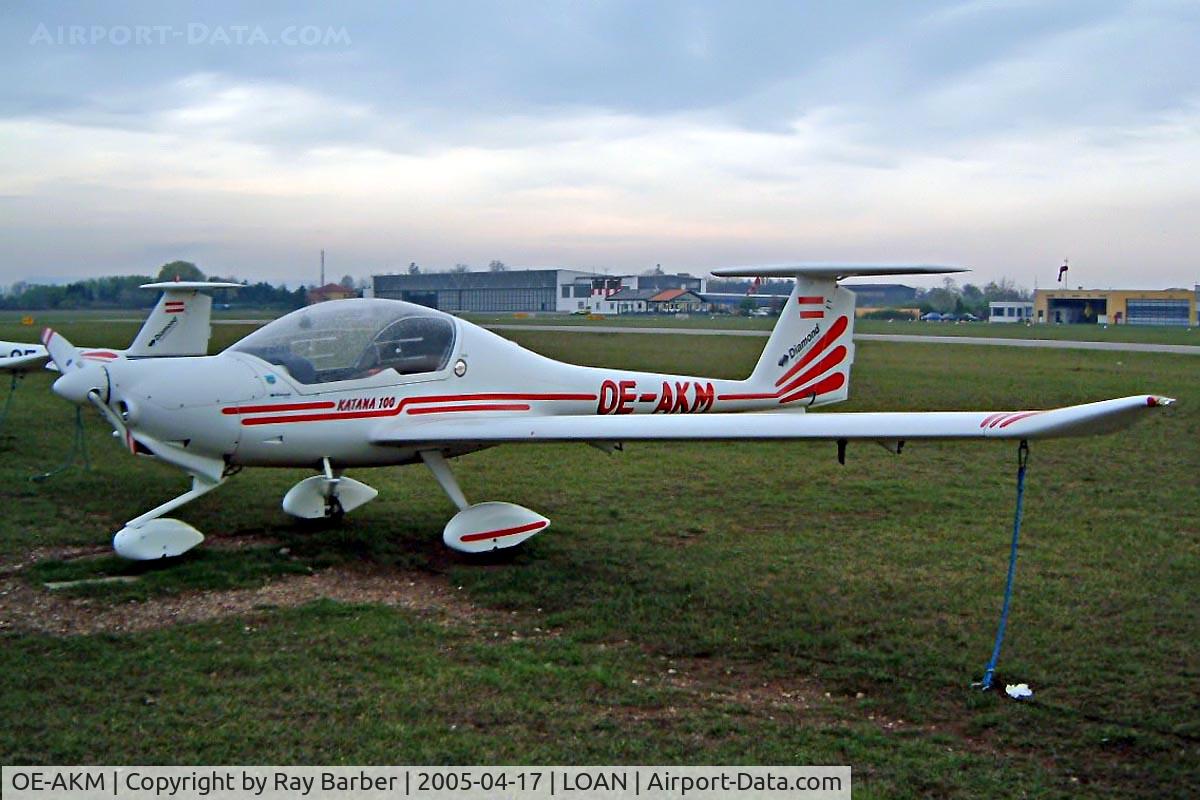 OE-AKM, HOAC DV-20 Katana C/N 20087, HOAC DV-20 Katana [20087] Weiner Neustadt-Ost~OE 17/04/2005