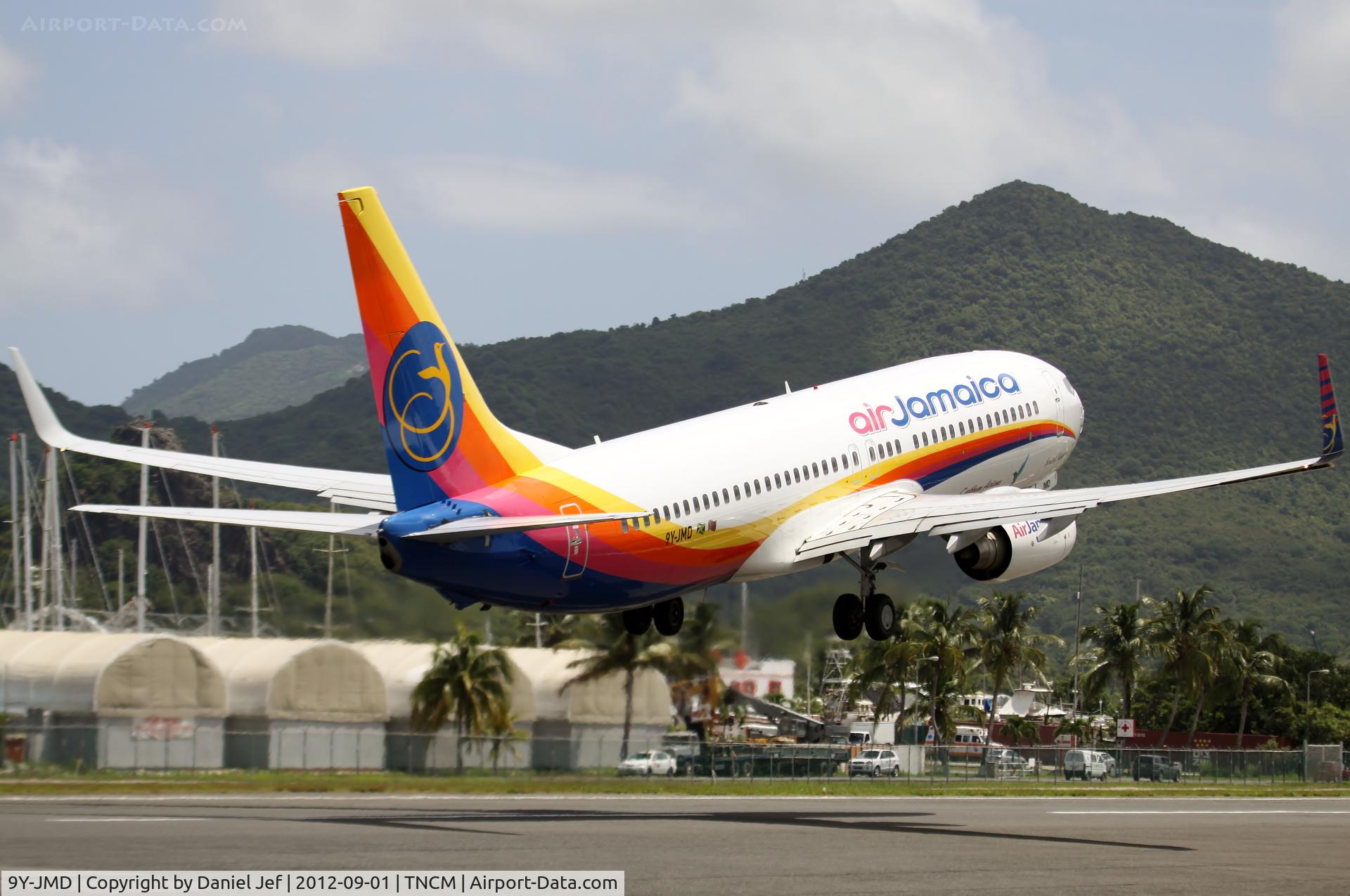 9Y-JMD, 2007 Boeing 737-8Q8 C/N 30720, 9Y-JMD
