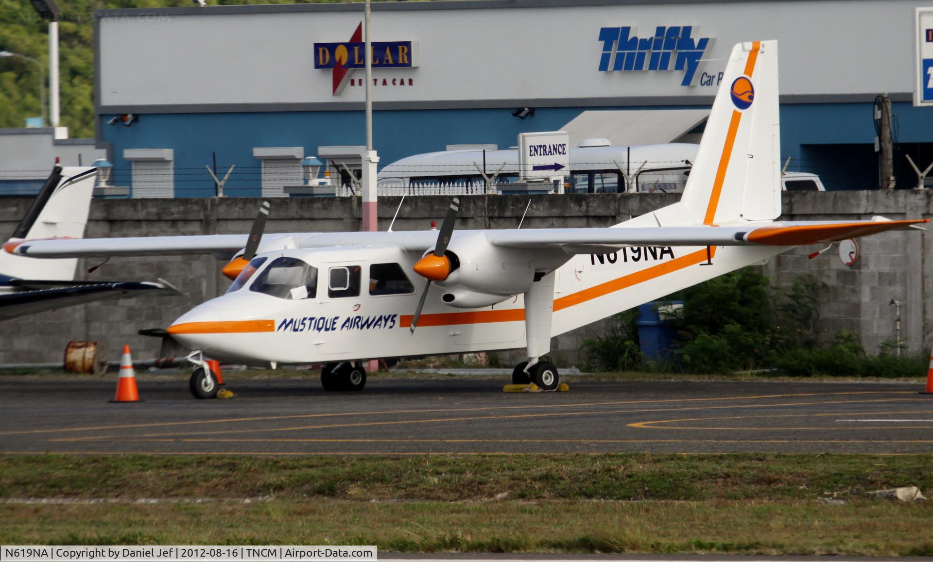 N619NA, 1976 Britten-Norman BN-2A-9 Islander C/N 532, N619NA