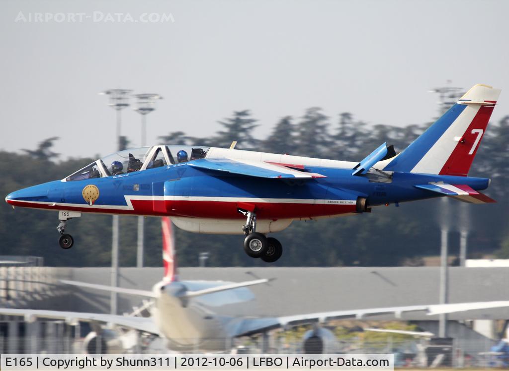 E165, Dassault-Dornier Alpha Jet E C/N E165, Landing rwy 14L