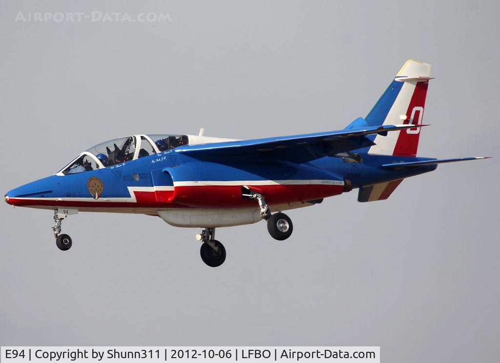 E94, Dassault-Dornier Alpha Jet E C/N E94, Landing rwy 14L