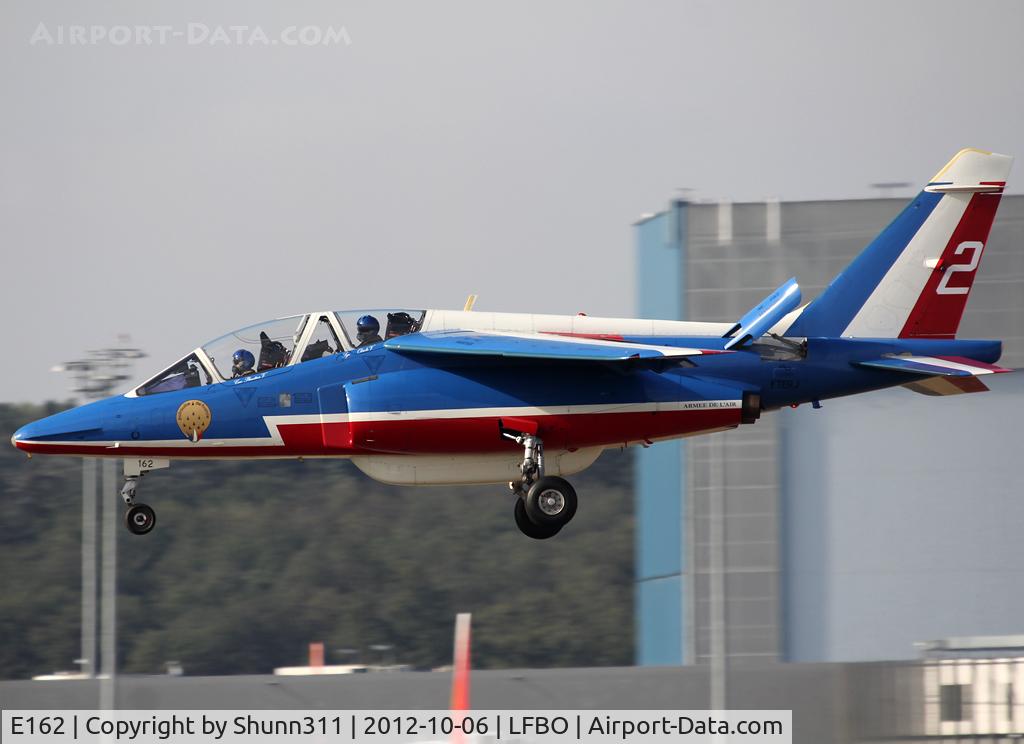 E162, Dassault-Dornier Alpha Jet E C/N E162, Landing rwy 14L