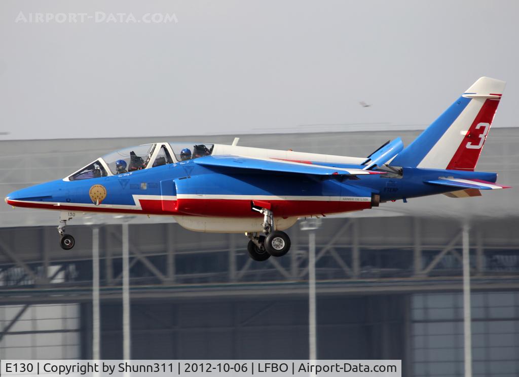 E130, Dassault-Dornier Alpha Jet E C/N E130, Landing rwy 14L