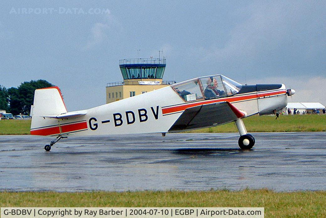 G-BDBV, 1956 Jodel D-11A Club C/N V3, Jodel D.11A [V.3] Kemble~G 10/07/2004