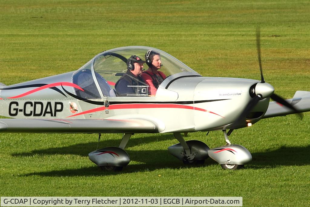 G-CDAP, 2004 Aerotechnik EV-97 TeamEurostar UK C/N 2114, 2004 Aerotechnik EV-97 TeamEurostar UK, c/n: 2114