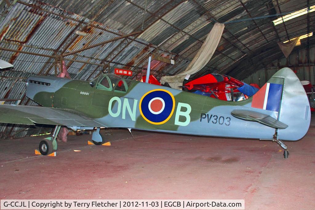 G-CCJL, 2007 Supermarine Aircraft Spitfire Mk.26 C/N PFA 324-14053, 2007 Supermarine Aircraft Spitfire Mk.26, c/n: PFA 324-14053