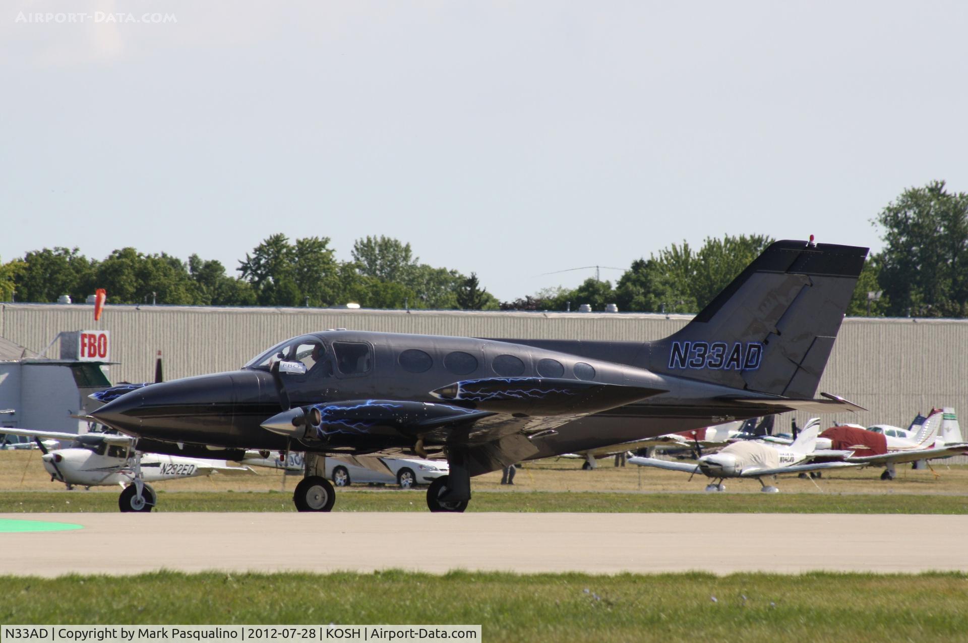 N33AD, 1973 Cessna 414 Chancellor C/N 414-0412, Cessna 414