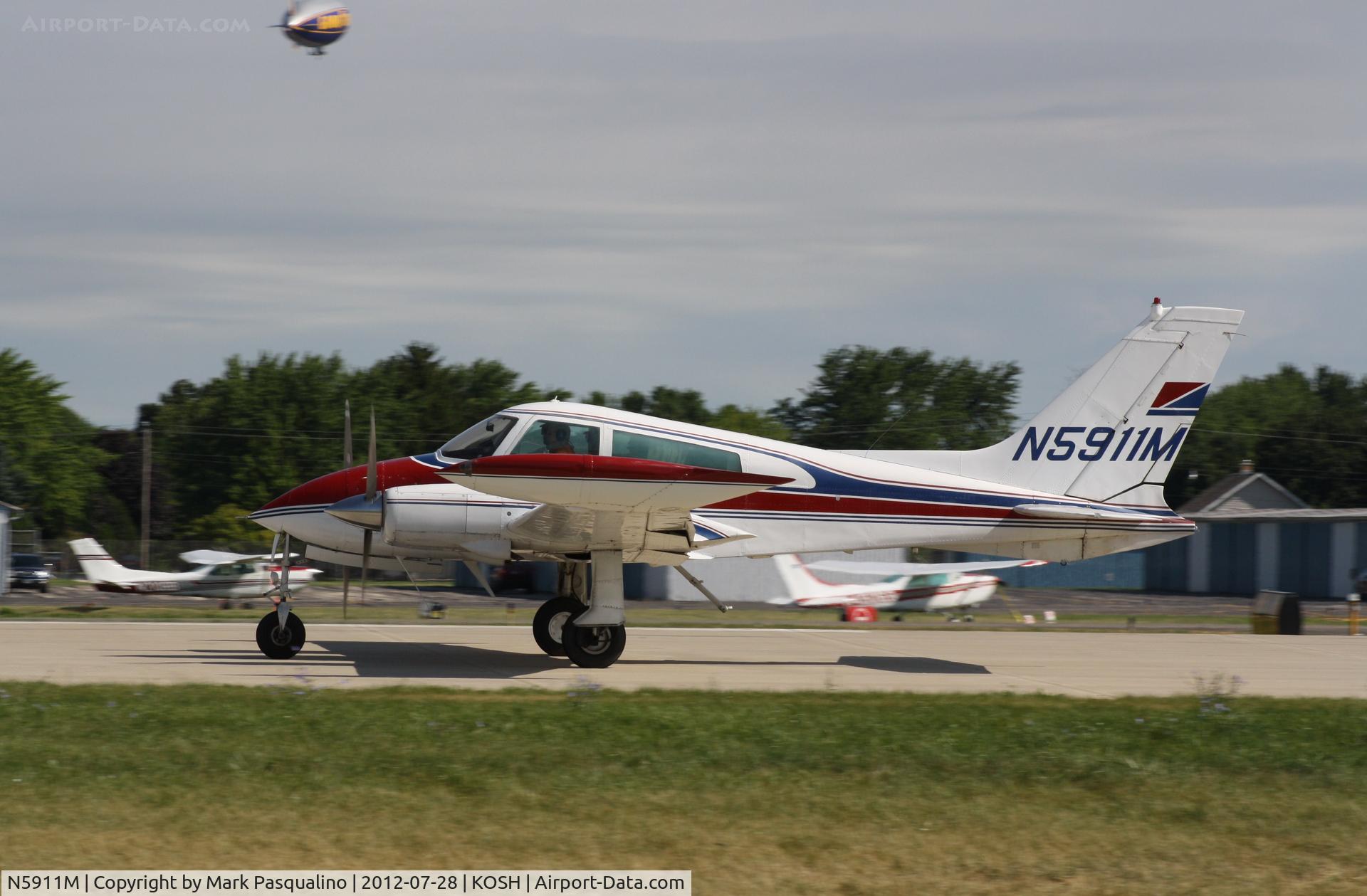 N5911M, 1970 Cessna 310P C/N 310P0211, Cessna 310P