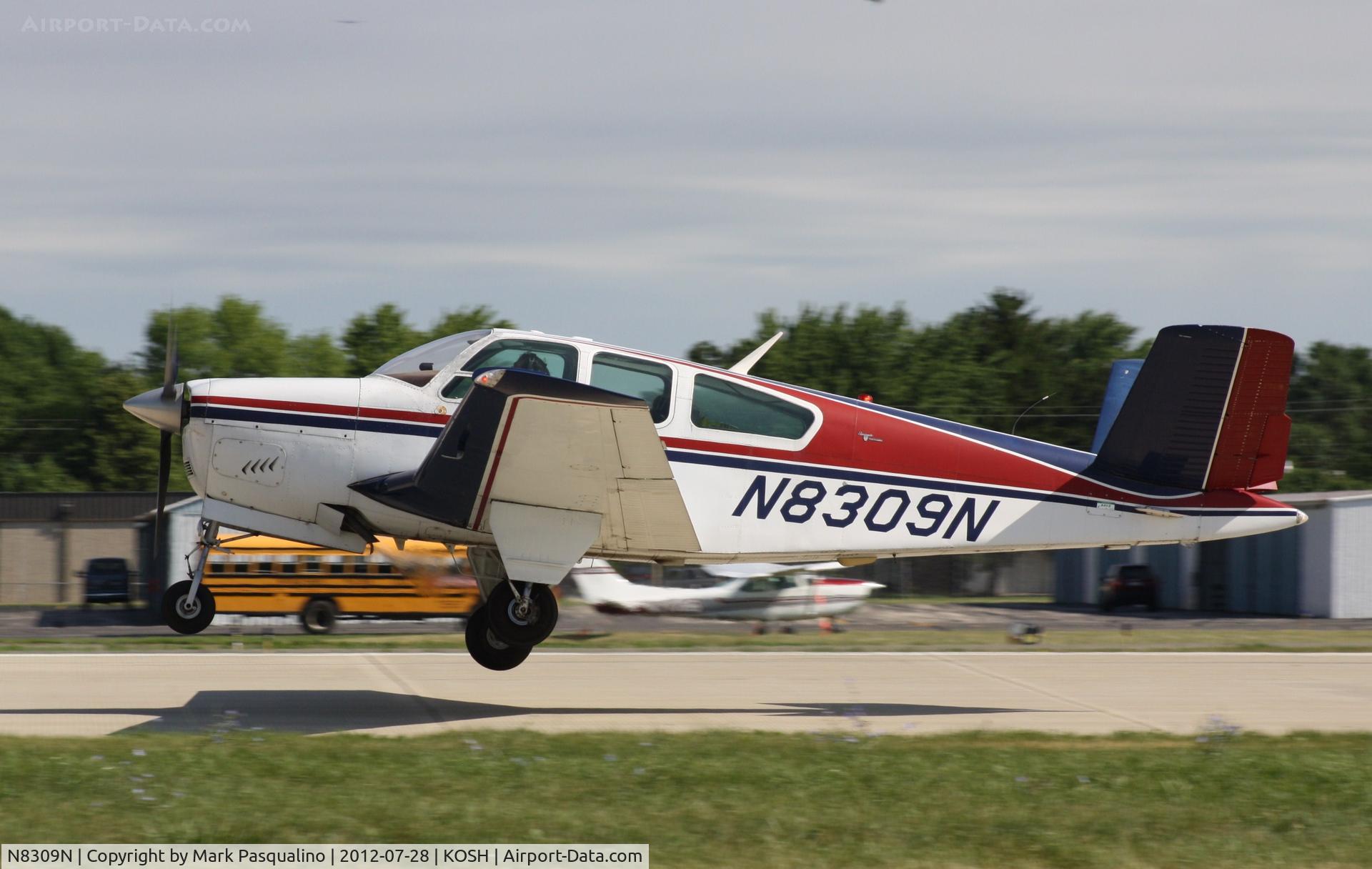 N8309N, 1968 Beech V35A Bonanza C/N D-8720, Beech V35A