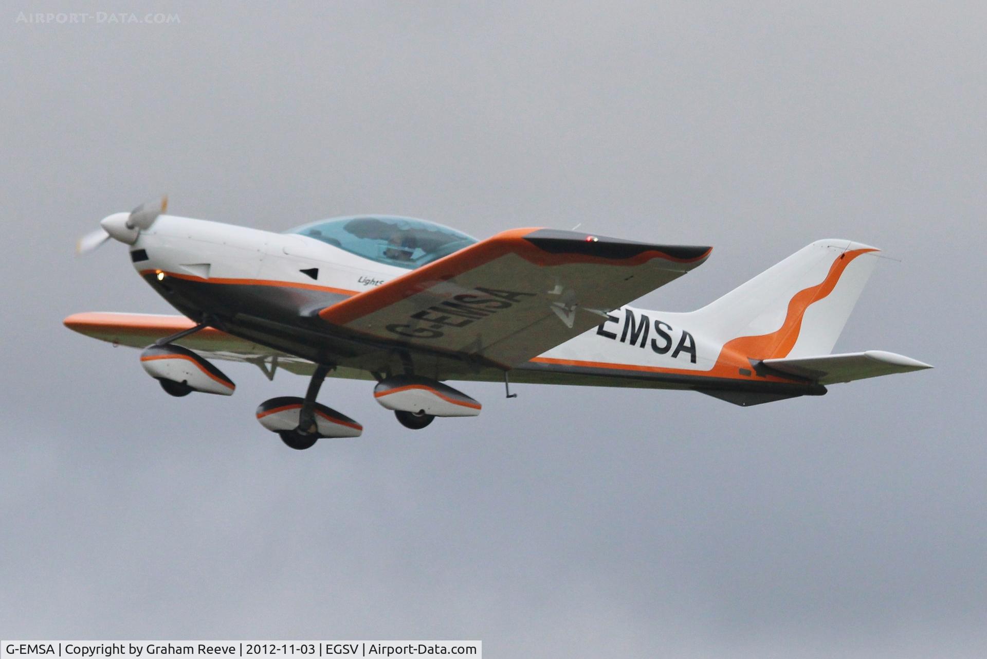 G-EMSA, 2010 CZAW SportCruiser C/N 09SC323, Just taken off.