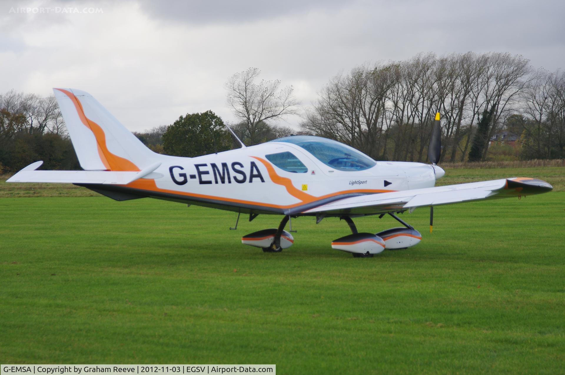 G-EMSA, 2010 CZAW SportCruiser C/N 09SC323, Parked at Old Buckenham.