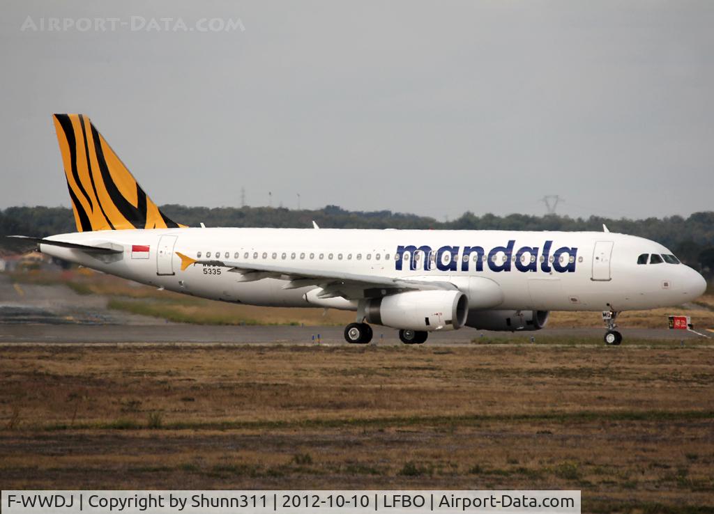 F-WWDJ, 2012 Airbus A320-232 C/N 5335, C/n 5335 - To be PK-RMQ