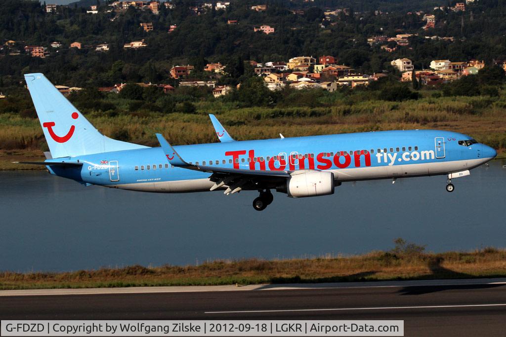 G-FDZD, 2007 Boeing 737-8K5 C/N 35132, visitor