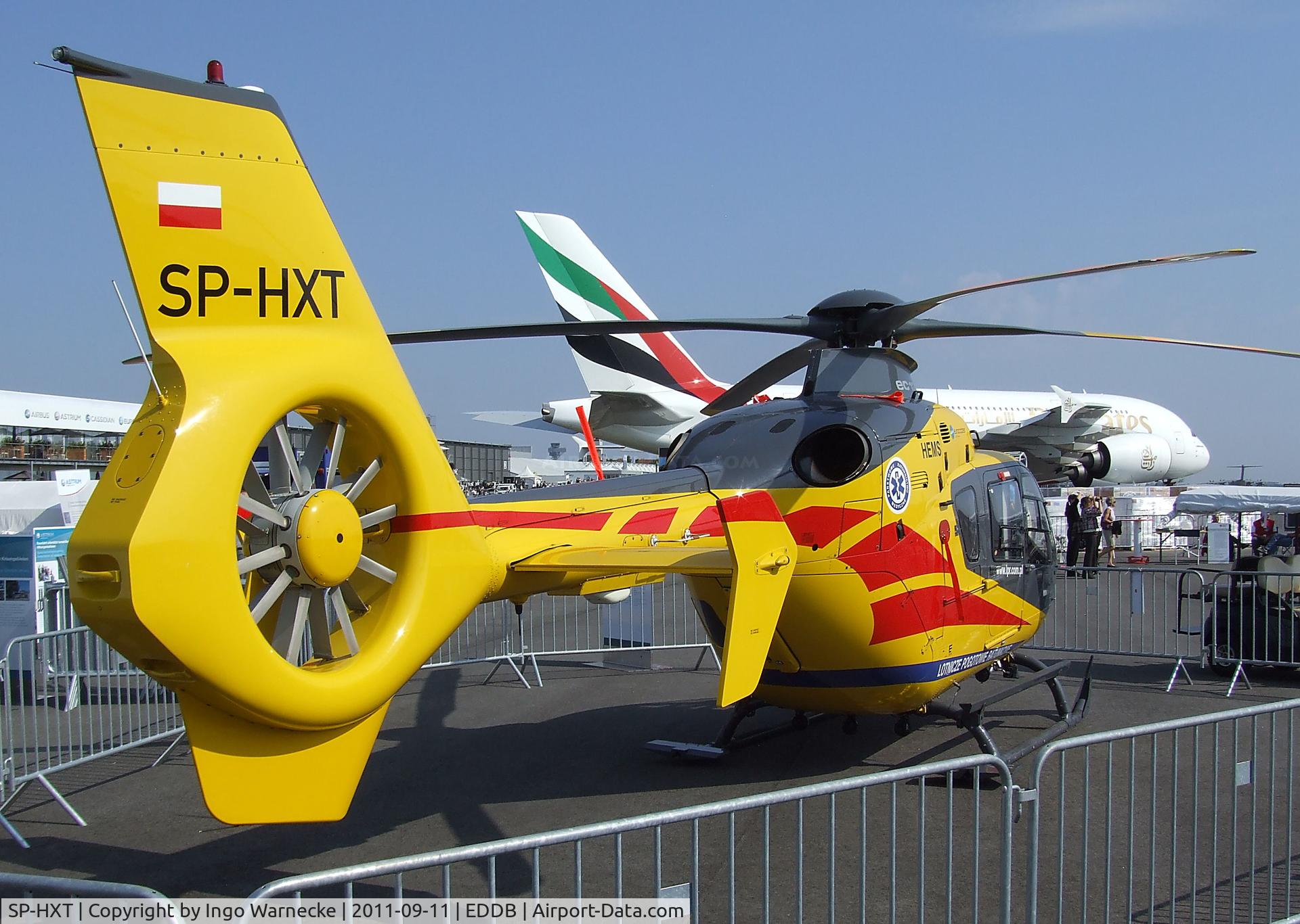 SP-HXT, 2010 Eurocopter EC-135P-2+ C/N 0932, Eurocopter EC13P2+ of polish EMS at the ILA 2012, Berlin