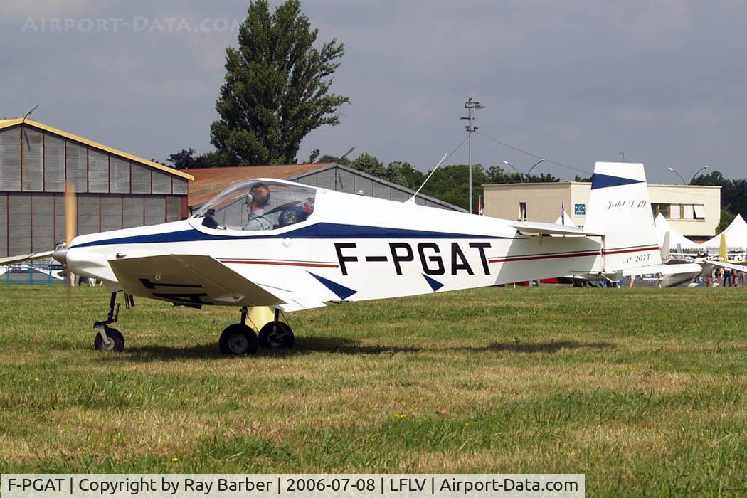 F-PGAT, Jodel D-19 C/N 267T, Jodel D.19 [267T] Vichy~F 08/07/2006