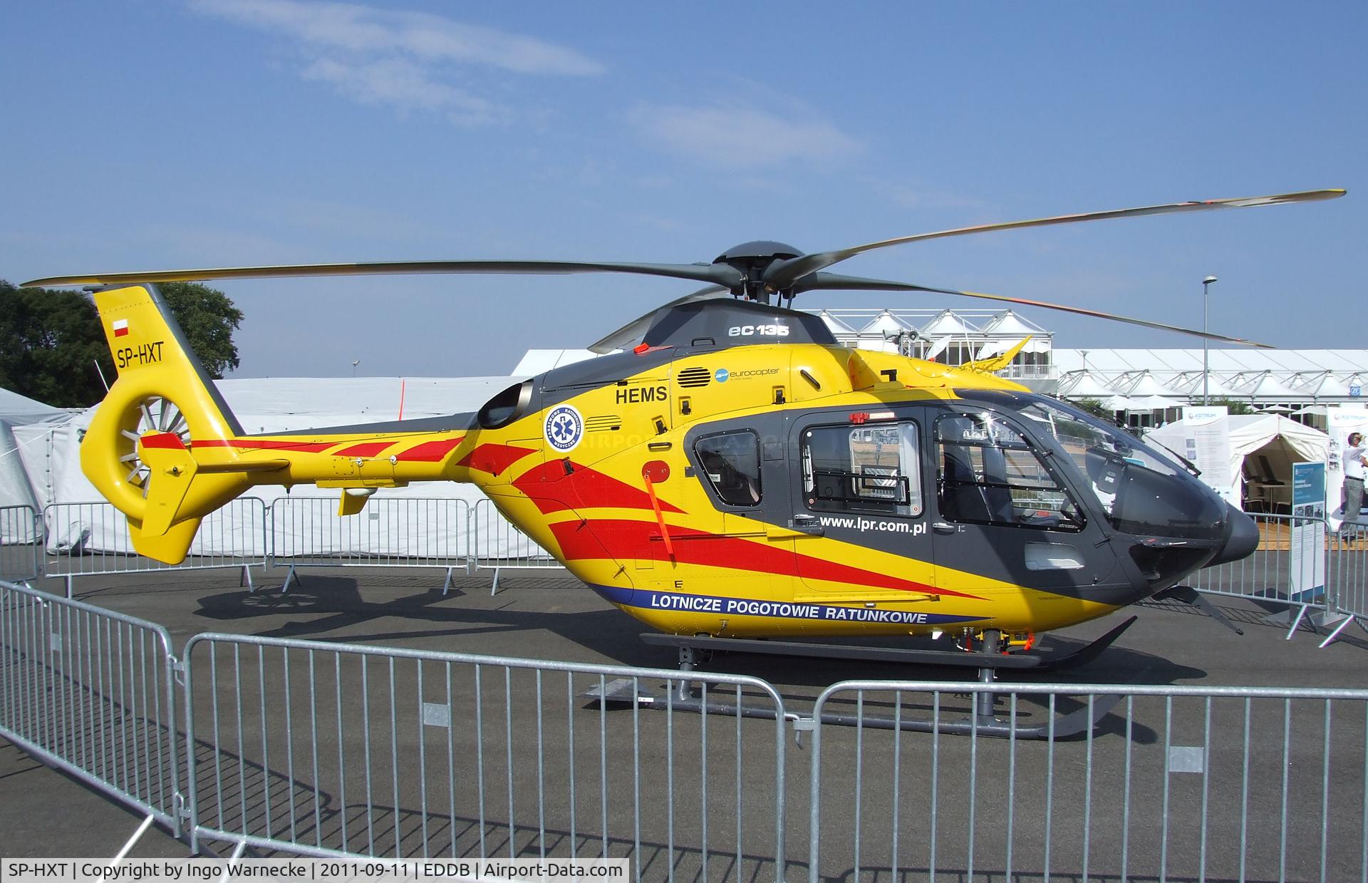 SP-HXT, 2010 Eurocopter EC-135P-2+ C/N 0932, Eurocopter EC13P2+ of polish EMS at the ILA 2012, Berlin