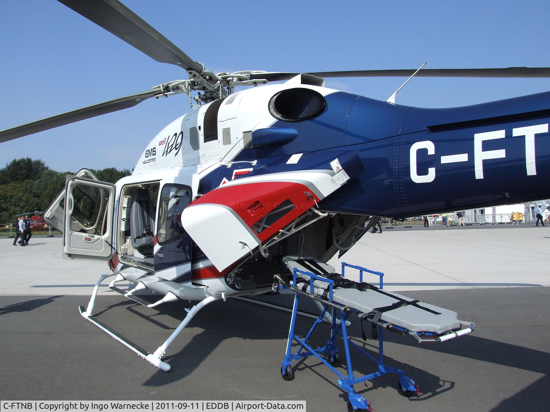 C-FTNB, 2008 Bell 429 GlobalRanger C/N 57002, Bell 429 in EMS configuration at the ILA 2012, Berlin