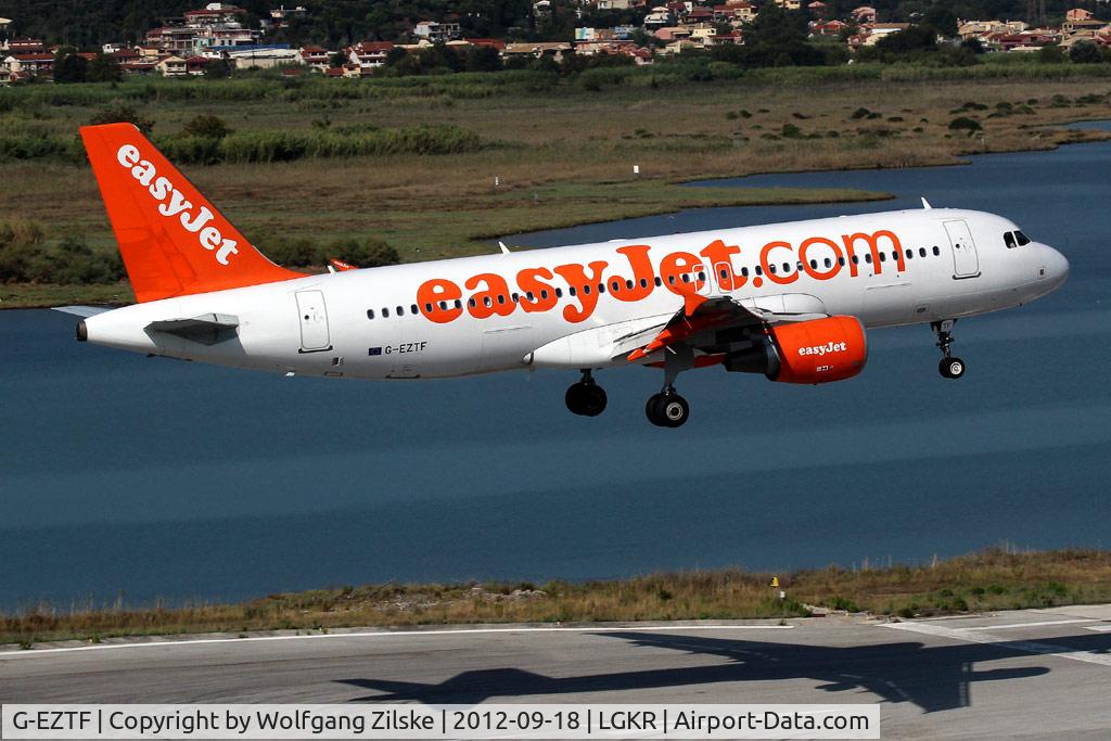 G-EZTF, 2009 Airbus A320-214 C/N 3922, visitor