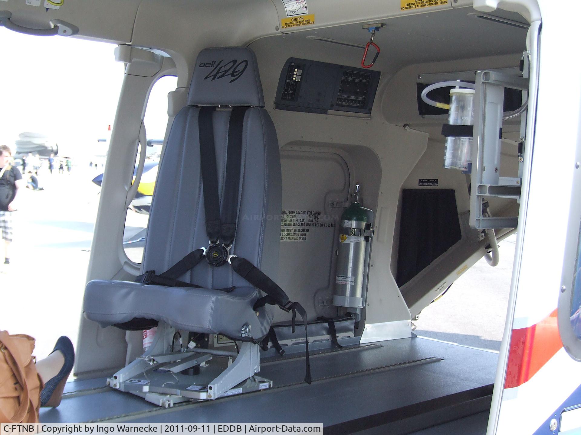 C-FTNB, 2008 Bell 429 GlobalRanger C/N 57002, Bell 429 in EMS configuration at the ILA 2012, Berlin  #i