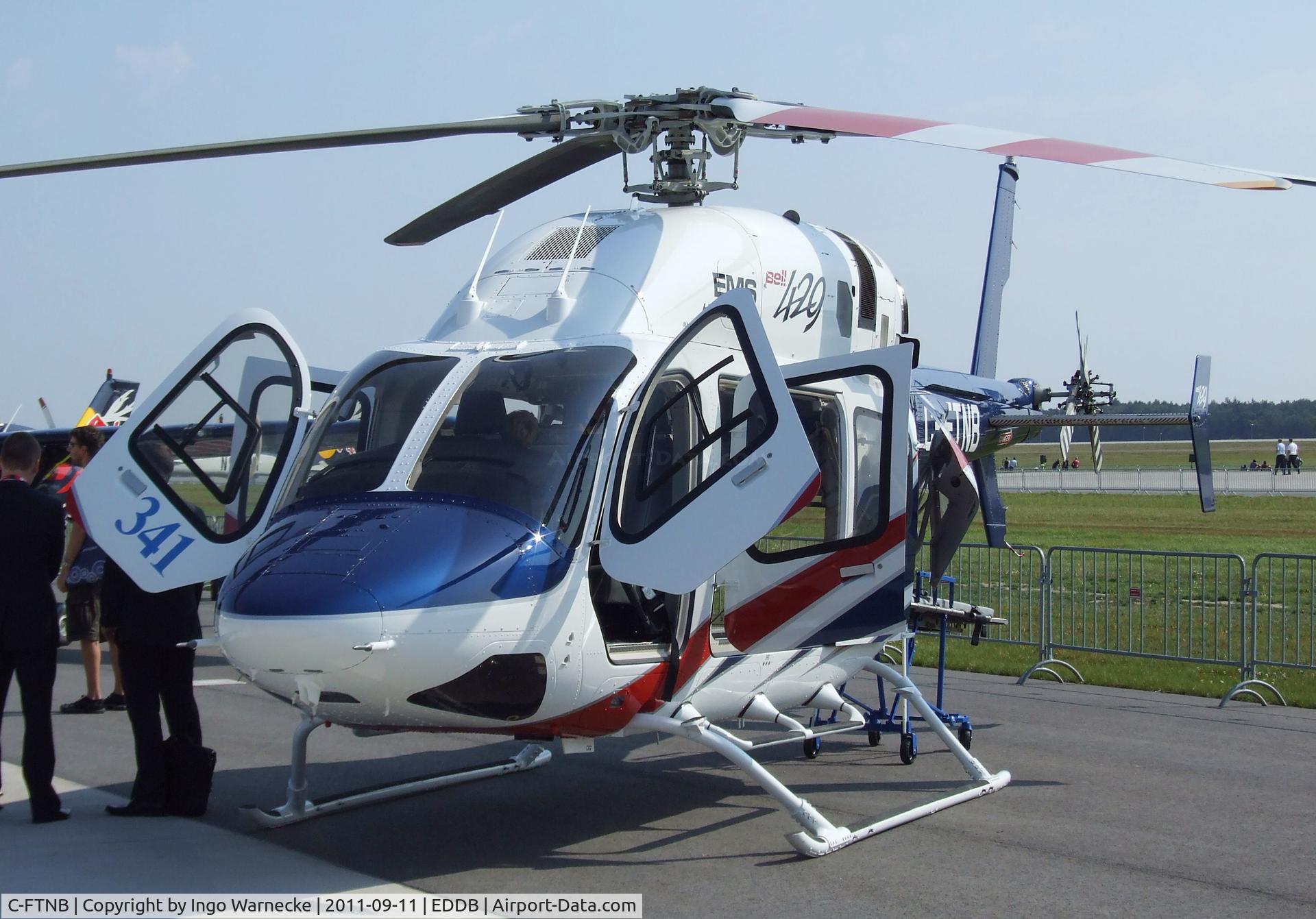 C-FTNB, 2008 Bell 429 GlobalRanger C/N 57002, Bell 429 in EMS configuration at the ILA 2012, Berlin